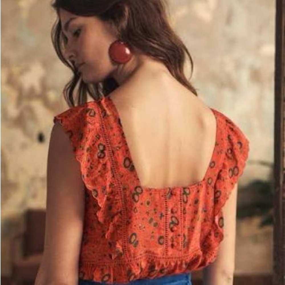 Sezane Amande top NWOT